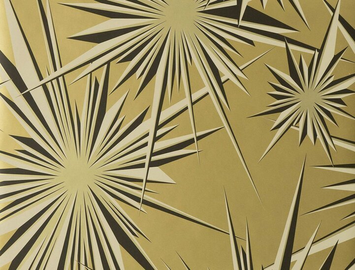 Jim Thompson Golden Sunburst Behang Gold JT021064004 - LAB COLOUR THE WORLD
