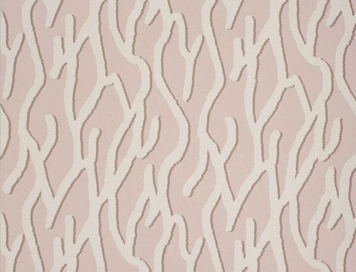 Jim Thompson Pacific Coral Behang Shell Pink JT021071003 - LAB COLOUR THE WORLD