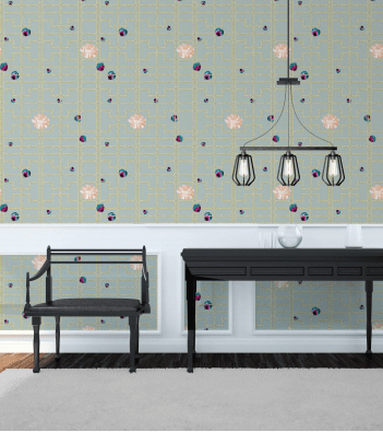 Kit Miles Quinn Orchid Behang W-QOR-SPI-LMI - LAB COLOUR THE WORLD