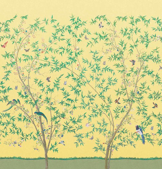 Little Greene Beach Scenic Behang 0245BSSUNBE - LAB COLOUR THE WORLD