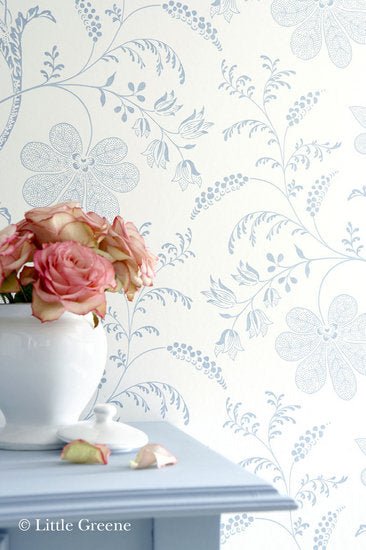 Little Greene Bedford Square Behang 0273BEECRUZ - LAB COLOUR THE WORLD