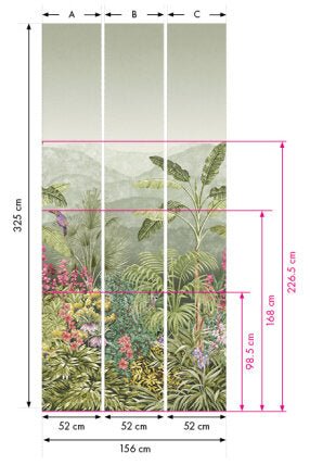 Little Greene Capricorn Behangpaneel 0267CABORIN - LAB COLOUR THE WORLD