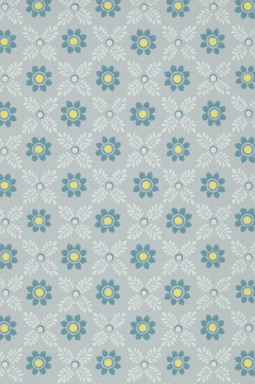Little Greene Ditsy Block Behang 0267DIBONEC - LAB COLOUR THE WORLD