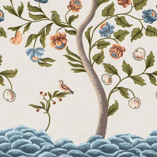 Little Greene Mandalay Behangpaneel 0260MDCEVIC - LAB COLOUR THE WORLD