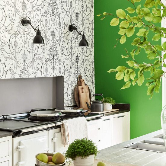 Little Greene Marlborough Behang 0256MAGLACE - LAB COLOUR THE WORLD