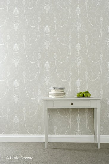 Little Greene Marlborough Behang 0273MAPURBE - LAB COLOUR THE WORLD
