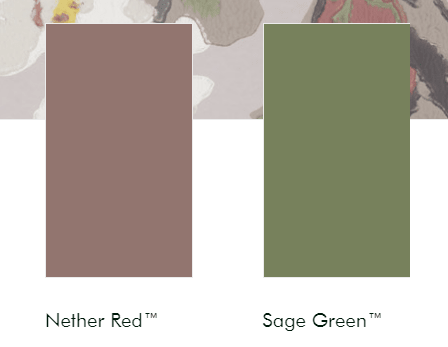Little Greene Massingberd Blossom Behang 0260MAGREYZ - LAB COLOUR THE WORLD