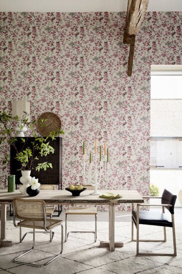 Little Greene Massingberd Blossom Behang 0260MAMINER - LAB COLOUR THE WORLD