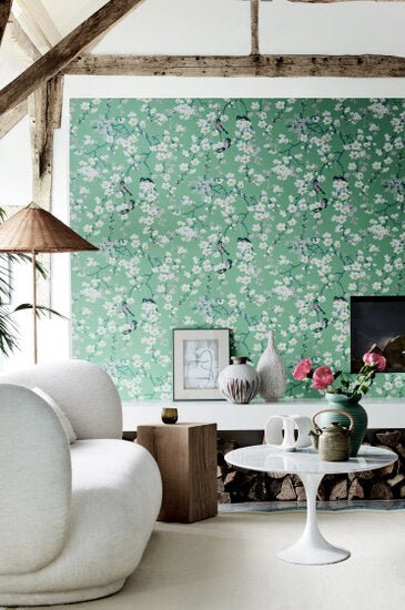 Little Greene Massingberd Blossom Behang 0260MAVERDI - LAB COLOUR THE WORLD