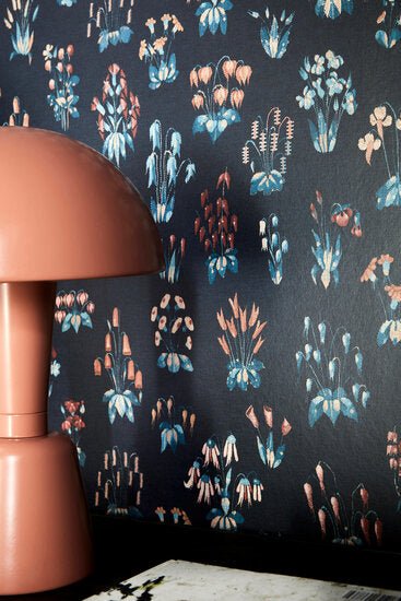 Little Greene Millefleur Behang 0260MFMASQU - LAB COLOUR THE WORLD