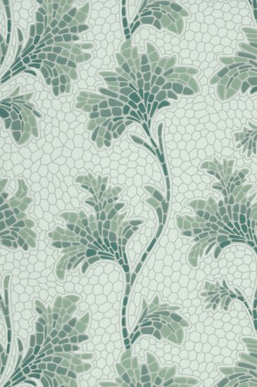 Little Greene Mosaic Trail Behang 0267MOAQUAM - LAB COLOUR THE WORLD