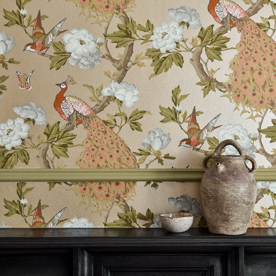 Little Greene Pavona Behang 0245PAGINAZ - LAB COLOUR THE WORLD