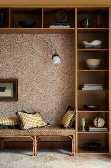 Little Greene Spring Flowers Behang 0267SPBOMBO - LAB COLOUR THE WORLD