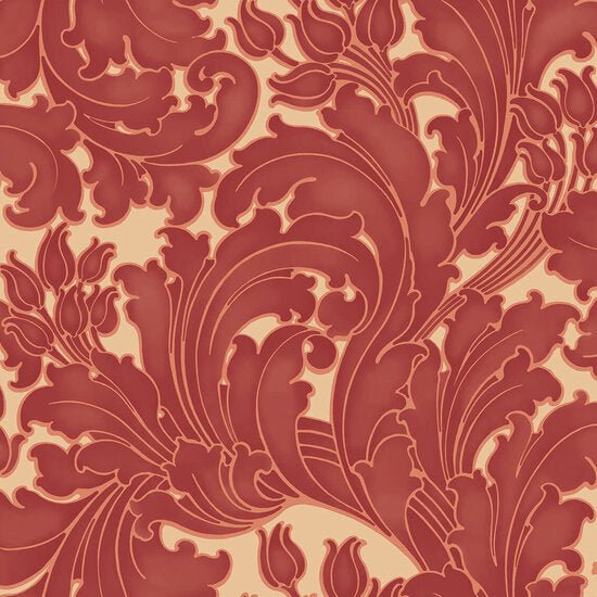 Little Greene Tulip Behang 0260TUTHEAT - LAB COLOUR THE WORLD