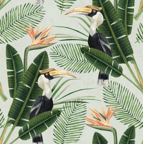 Mind The Gap Birds of Paradise Behang WP20092 - LAB COLOUR THE WORLD