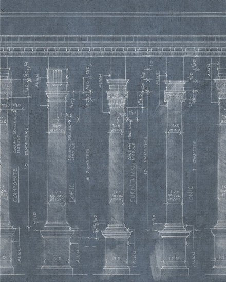 Mind The Gap Colonnade Behang WP20023 - LAB COLOUR THE WORLD