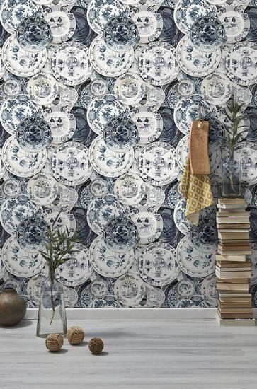 Mind The Gap Delftware Behang WP20188 - LAB COLOUR THE WORLD