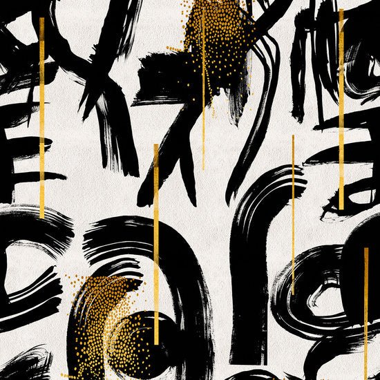 Mind The Gap Gestural Abstraction Behang WP20332 - LAB COLOUR THE WORLD