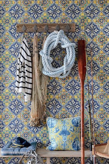 Mind The Gap Sardegna Tiles Behang WP20574 - LAB COLOUR THE WORLD