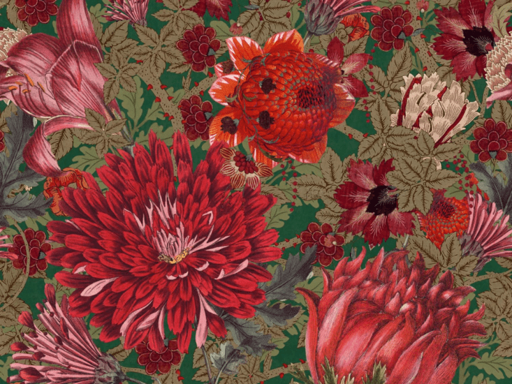 Mind The Gap The Flowering Tapestry Behang WP20552 - LAB COLOUR THE WORLD