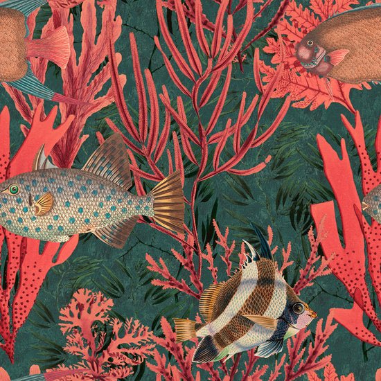 Mind The Gap The Undersea Behang WP20303 - LAB COLOUR THE WORLD