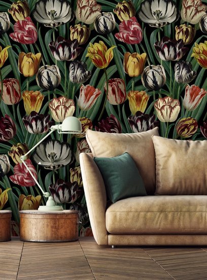 Mind The Gap Tulipa Behang WP20178 - LAB COLOUR THE WORLD