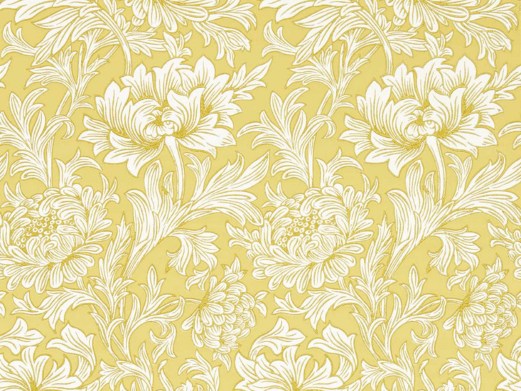Morris & Co. Chrysanthemum Behang 217068 - LAB COLOUR THE WORLD
