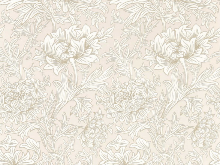 Morris & Co. Chrysanthemum Behang 217070 - LAB COLOUR THE WORLD
