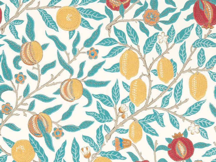 Morris & Co. Fruit Behang 217085 - LAB COLOUR THE WORLD