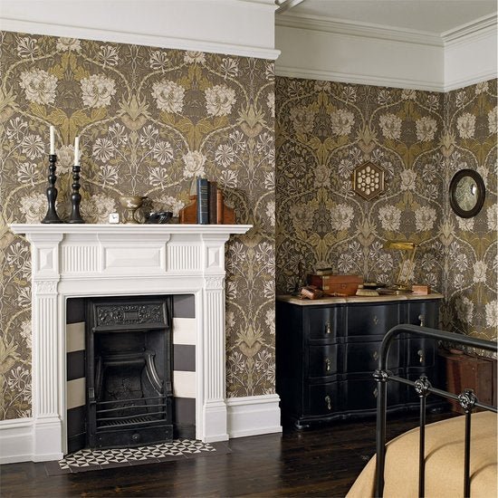 Morris & Co. Honeysuckle & Tulip Behang 216827 - LAB COLOUR THE WORLD