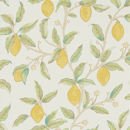 Morris & Co. Lemon Tree Behang 216672 - LAB COLOUR THE WORLD