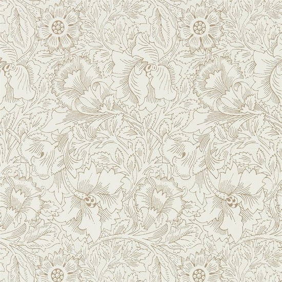 Morris & Co. Pure Poppy Behang 216035 - LAB COLOUR THE WORLD