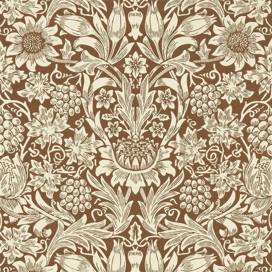 Morris & Co. Sunflower Behang 216961 - LAB COLOUR THE WORLD