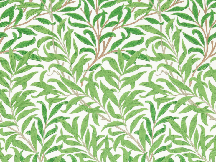 Morris & Co. Willow Boughs Behang 217081 - LAB COLOUR THE WORLD