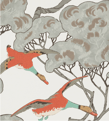 Mulberry Home Flying Ducks Behang FG090.J87 - LAB COLOUR THE WORLD
