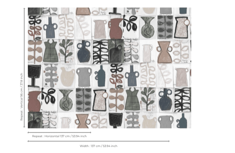 Pierre Frey Esquisses Behang FP78004 - LAB COLOUR THE WORLD