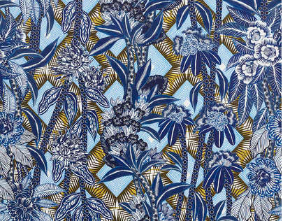 Pierre Frey Swahili Grand Behang FP538002 - LAB COLOUR THE WORLD