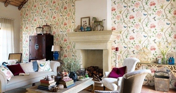 Sanderson Clementine Behang 213389 - LAB COLOUR THE WORLD
