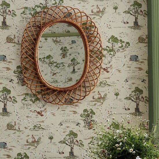 Sanderson Disney Home Hunderd Acre Wood Behang 217291 - LAB COLOUR THE WORLD