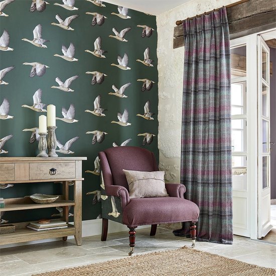 Sanderson Elysian Geese Behang 216609 - LAB COLOUR THE WORLD