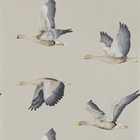 Sanderson Elysian Geese Behang 216611 - LAB COLOUR THE WORLD