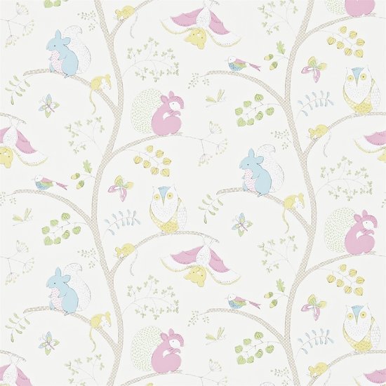 Sanderson Going Batty Behang DLIT214017 - LAB COLOUR THE WORLD