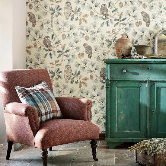 Sanderson Owlswick Behang 216597 - LAB COLOUR THE WORLD