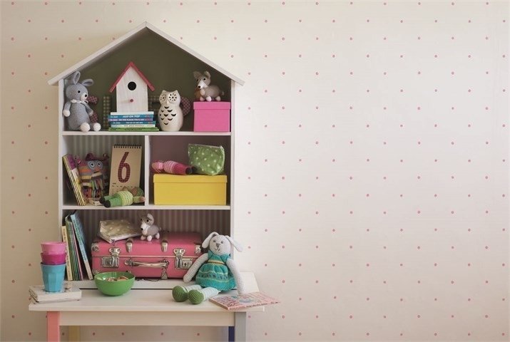 Sanderson Polka Behang DLIT214049 - LAB COLOUR THE WORLD