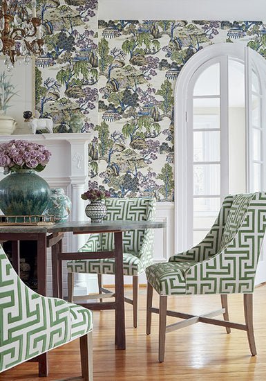 Thibaut Asian Scenic Behang T75464 - LAB COLOUR THE WORLD