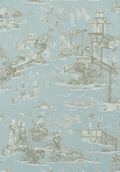 Thibaut Cheng Toile Behang T75468 - LAB COLOUR THE WORLD