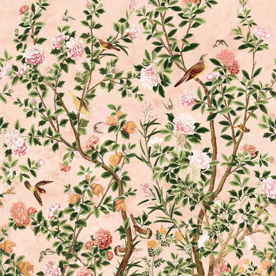 Thibaut Jardin Bloom Mural Behang TM13667 - LAB COLOUR THE WORLD