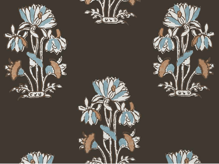 Thibaut Lily Flower Behang T13200 - LAB COLOUR THE WORLD