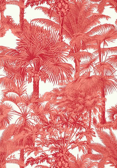 Thibaut Palm Botanical Behang T10105 - LAB COLOUR THE WORLD