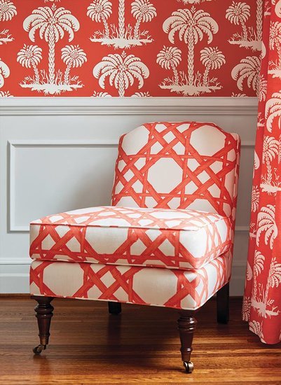 Thibaut Palm Island Behang T13165 - LAB COLOUR THE WORLD